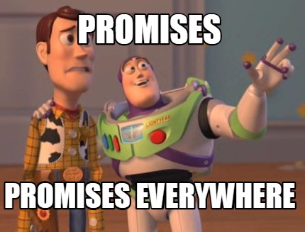 Promesas baratas